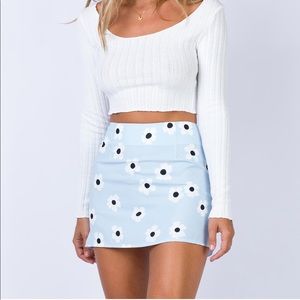 Princess Polly miniskirt blue